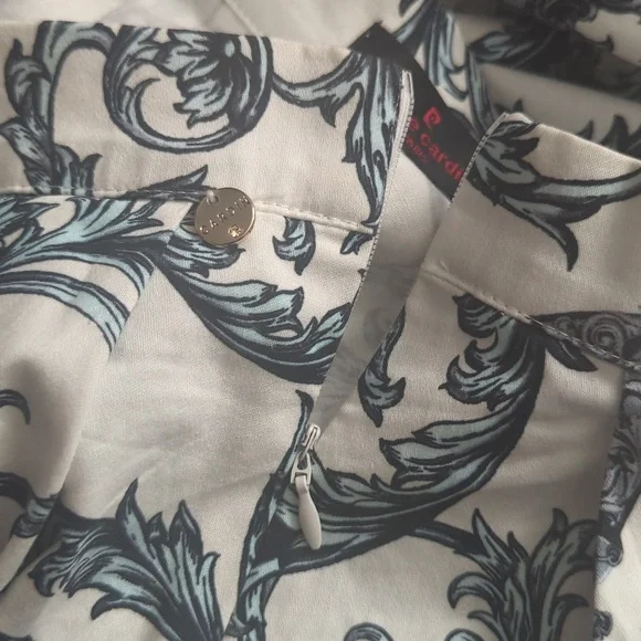 Pierre Cardin Box Pleat A-Line Skirt - Picture 8 of 11